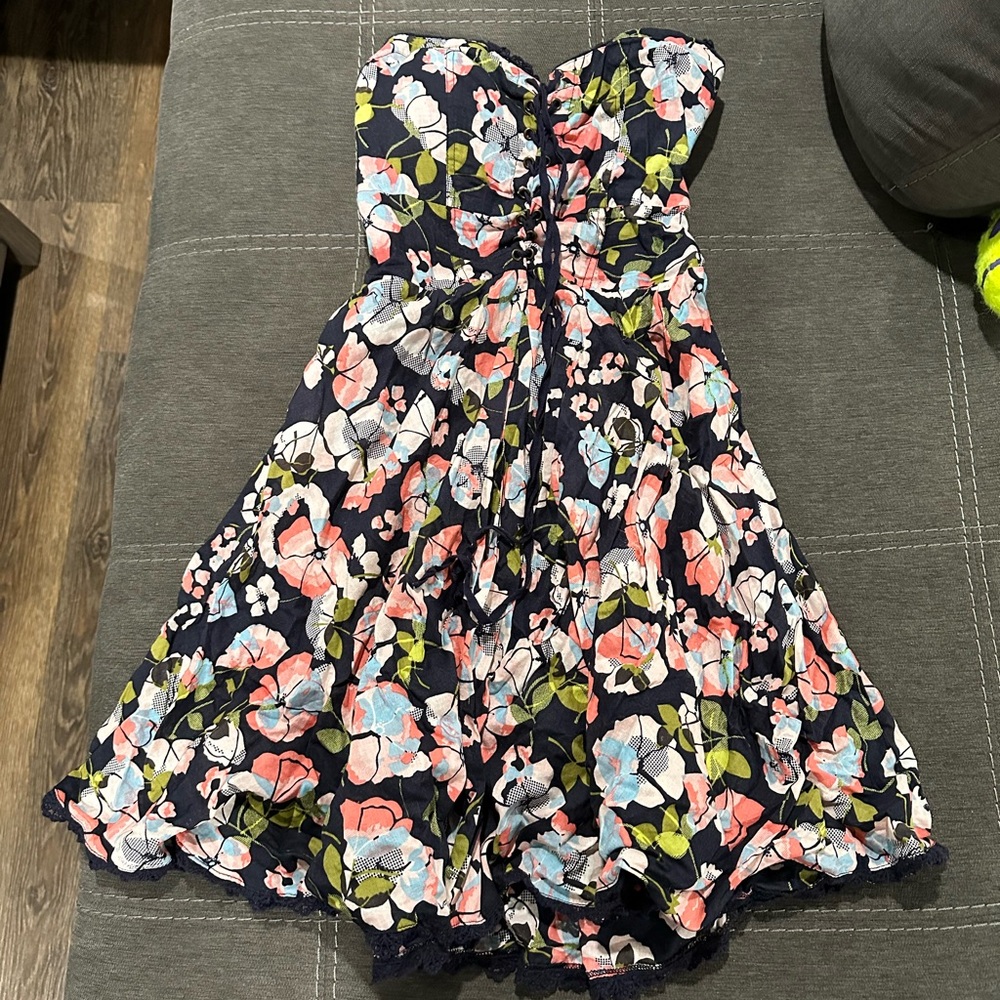 American rag strapless dress